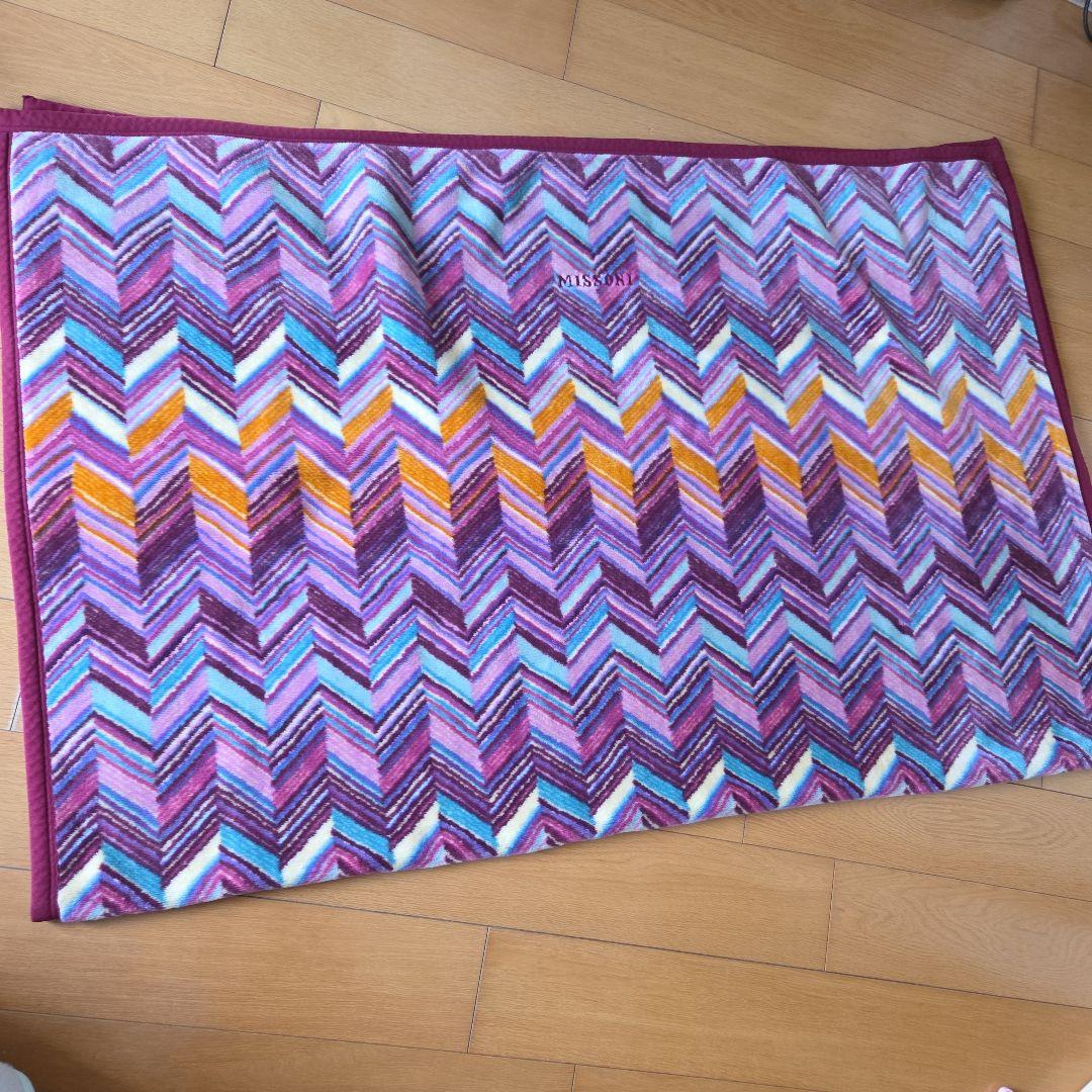 MISSONI ミッソーニ アクリル毛布 アクリル100% シングル - メルカリ