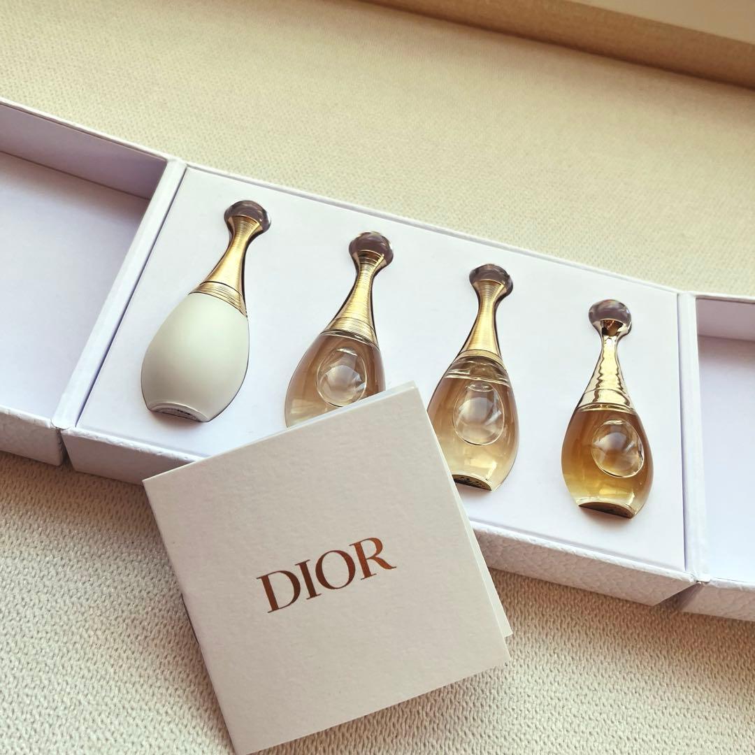 Dior バースデーギフト2025 ジャドールミニボトルセット 4種 新品