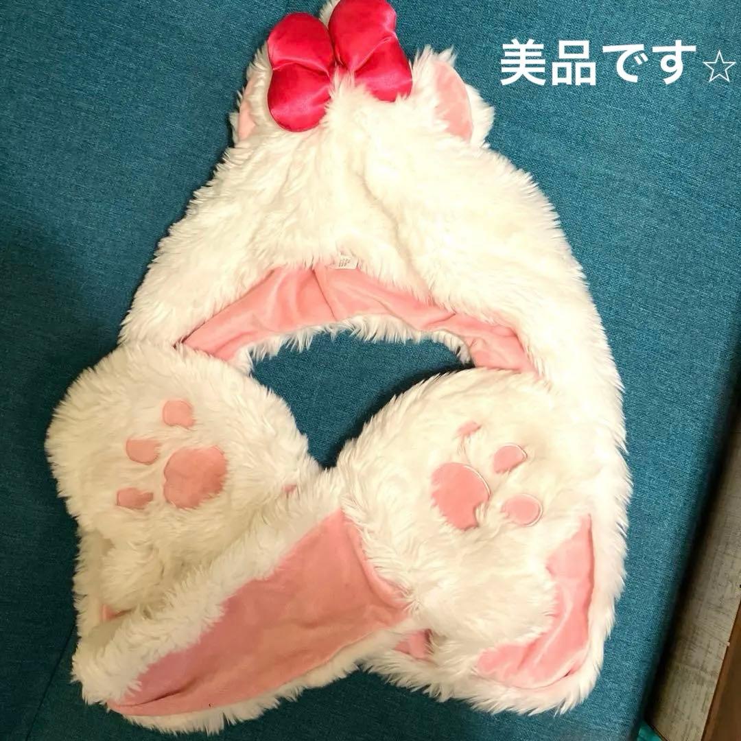 ディズニーマリーちゃん⭐︎マフラー⭐︎ファンキャップ⭐︎廃盤レア