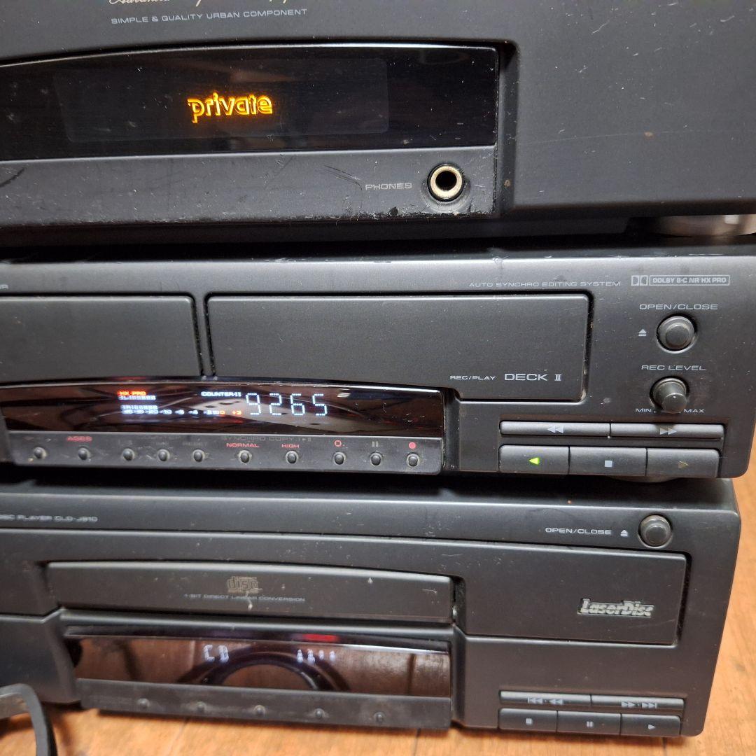 Pioneer private J710 コンポ LD/カセット現状品 - メルカリ