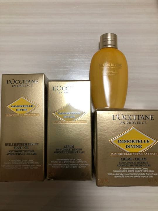 ロクシタン イモーテルディヴァインシリーズセット イモーテル ディヴァイントリオ｜数量限定キット｜スキンケア