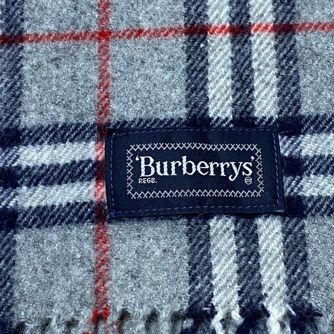 Burberrysノバチェック 膝掛け ブランケット ウール 大判 バーバリー