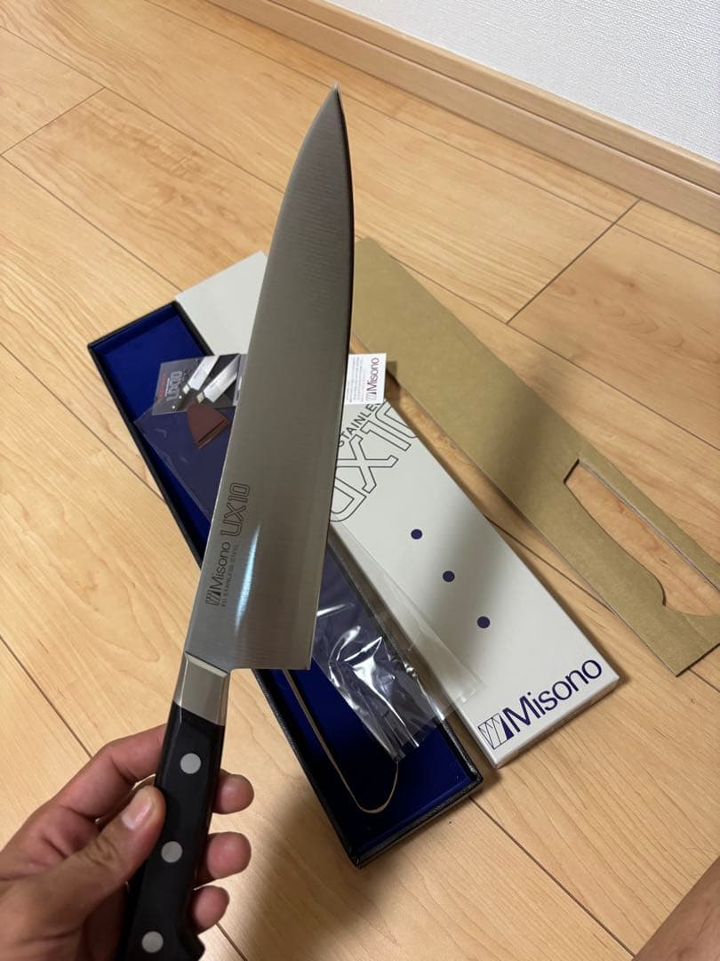 ミソノUX10牛刀270mm - メルカリ