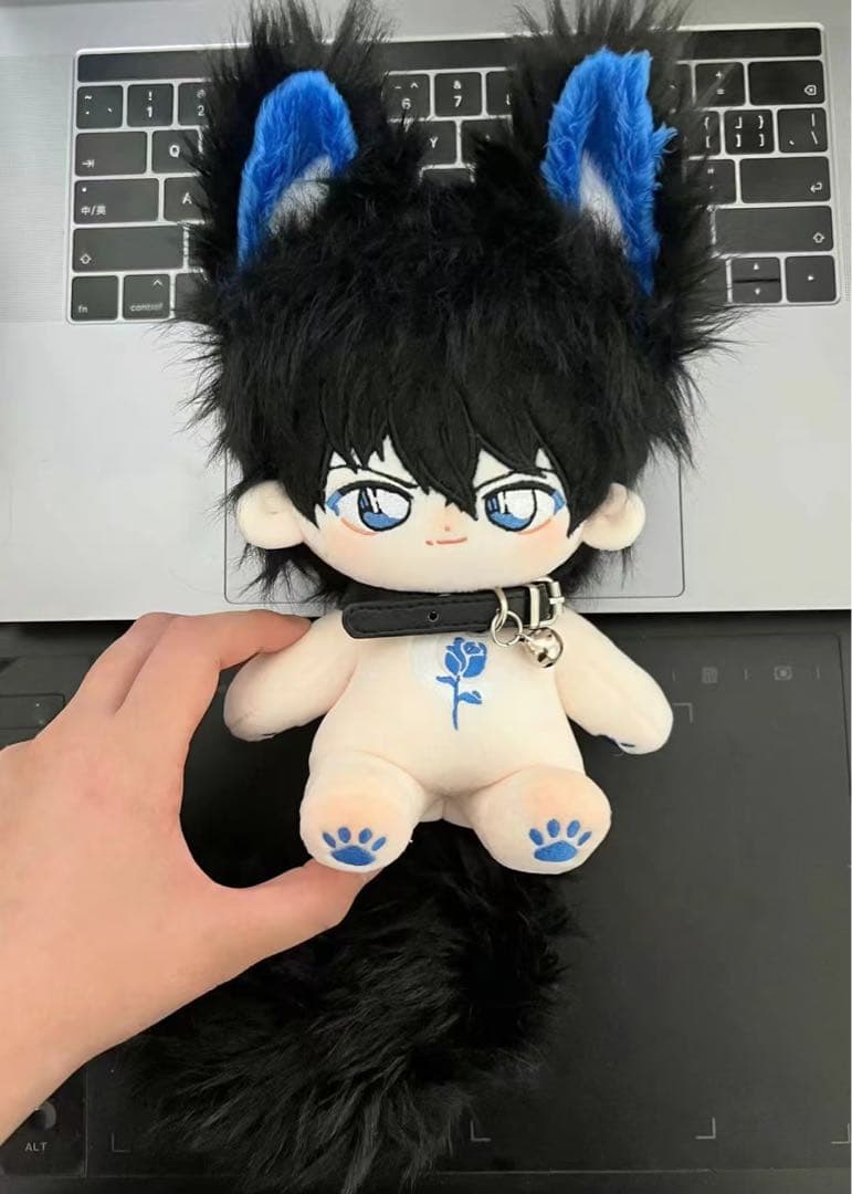 耳と尻尾付き】着せ替えぬいぐるみ 名探偵コナン 怪盗キッド 黒羽快斗