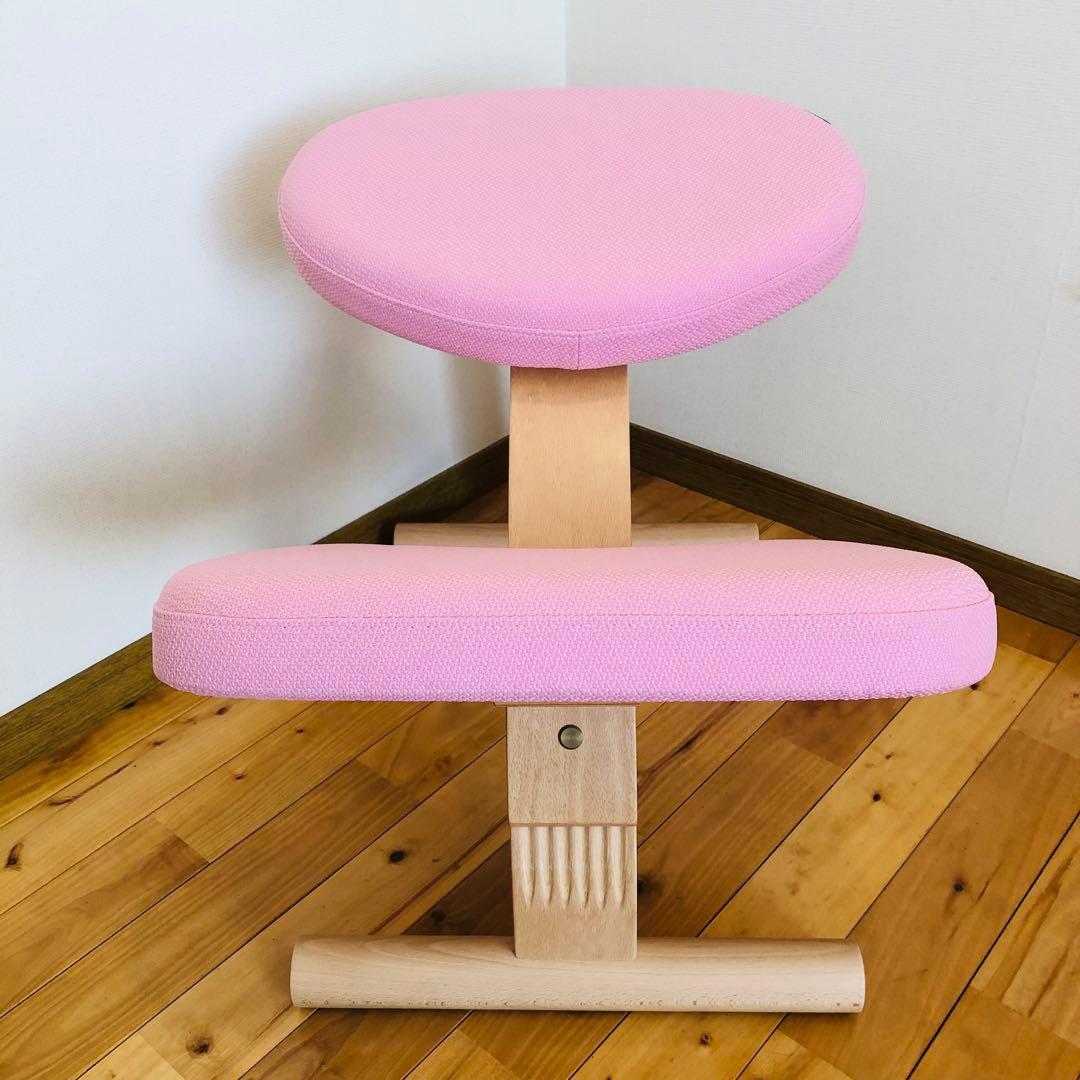 バランスチェア バランスイージー 桜 ピンク サカモトハウス製(現