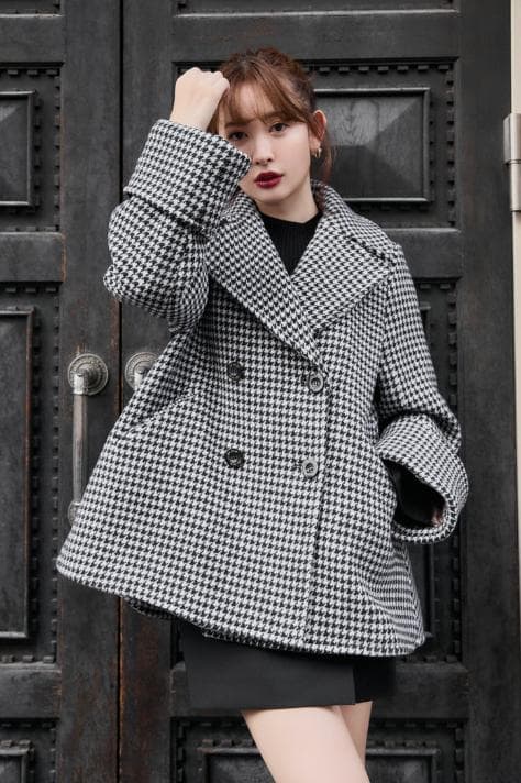 Proust Wool-Blend Melton Coat [S] - メルカリ