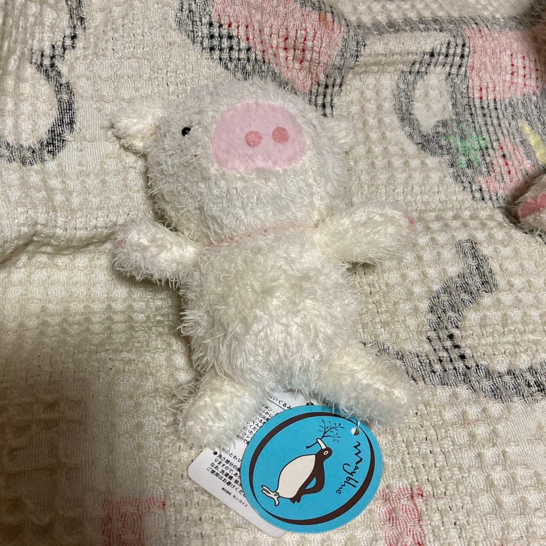 モンスイユ プリエ ブタ ぬいぐるみ M&Sサイズ 中古品 MAY BLUE - メルカリ