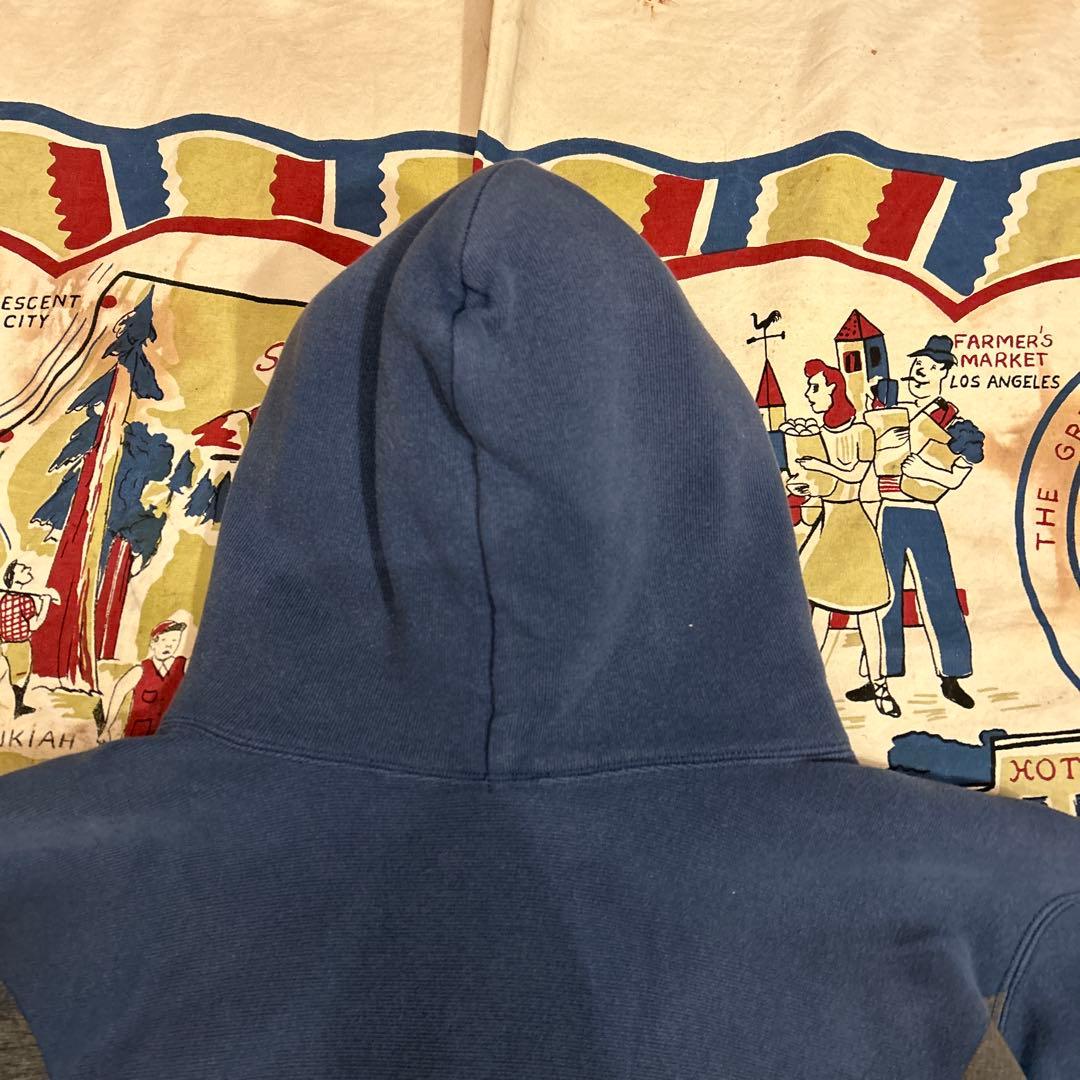 Champion USAFA スウェットパーカー L ネイビー フェード - メルカリ