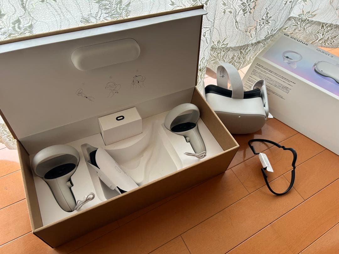 【ほぼ未使用】Quest2メタクエスト2 256gb Amazon.co.jp: 【整備済み品】 Meta Quest 2 256GB Oculus Quest 2