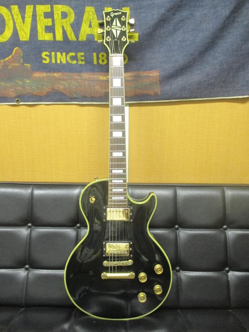 Greco EGC-600 レスポールカスタム ブラック 1990年製 - メルカリ