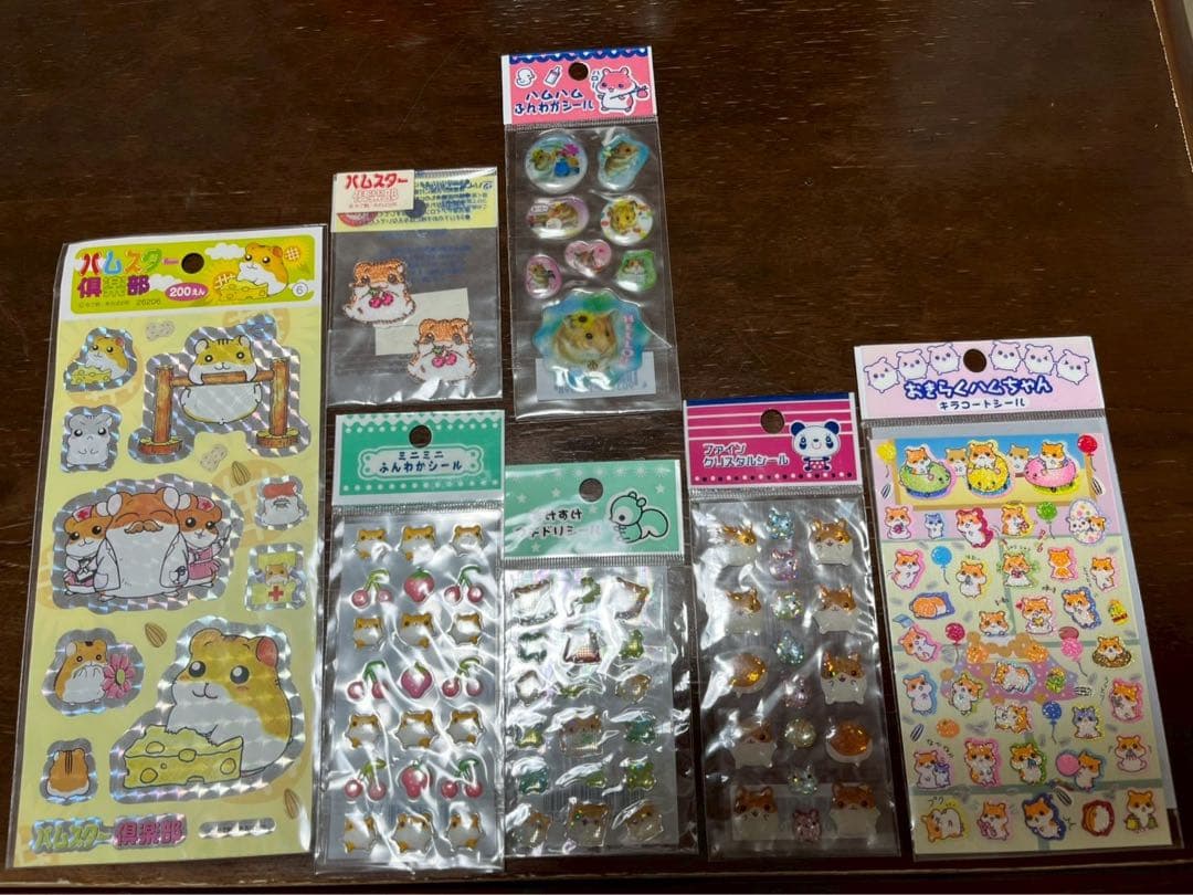平成レトロ】ハムスターシール7点セット レモン株式会社 激レア - メルカリ
