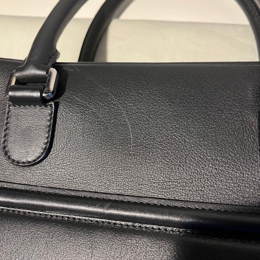 再値下げ！ロエベ LOEWE ブラックビジネスバッグ 本革