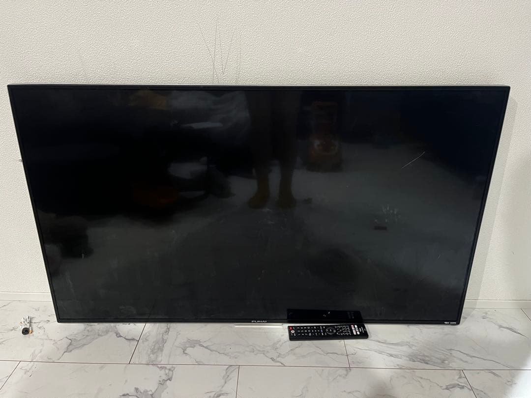 コ*ン様 ジャンク品 FUNAI FL-55UD4100 液晶テレビ 55V フ - メルカリ