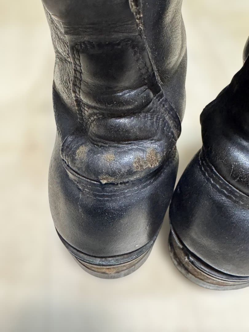 レッドウイング ロガーブーツ 茶芯 60〜70's プリント羽タグ - メルカリ