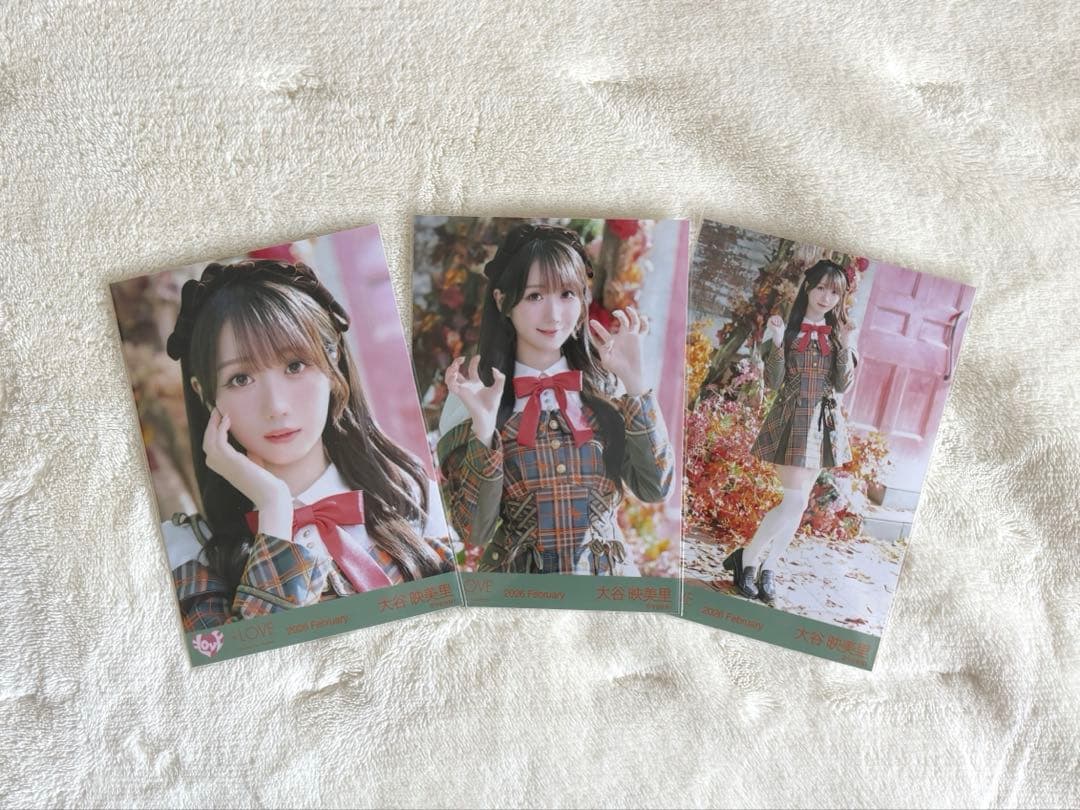 LOVE イコラブ 大谷映美里 生写真 ラブソングに襲われる アザーカット