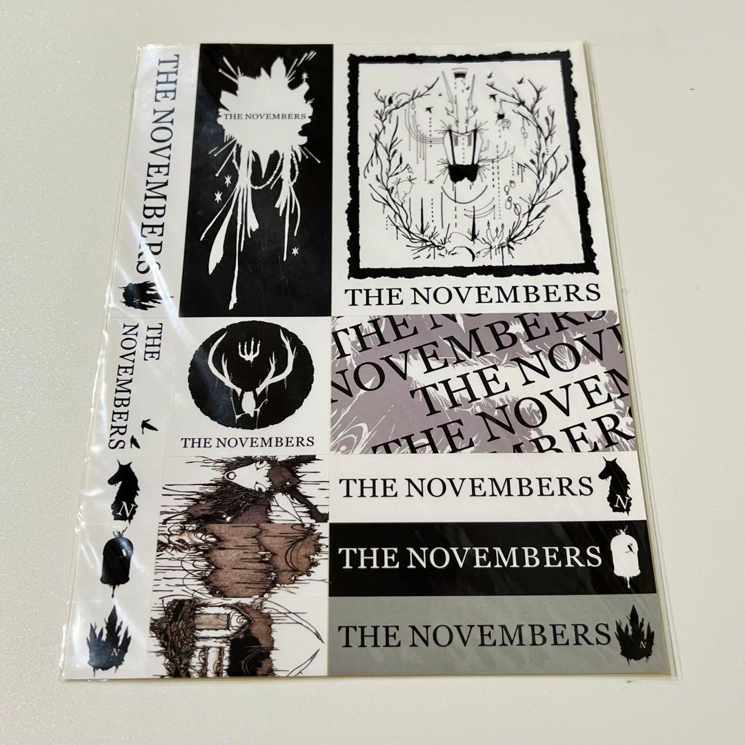THE NOVEMBERS 缶バッジ&ステッカー セット - メルカリ