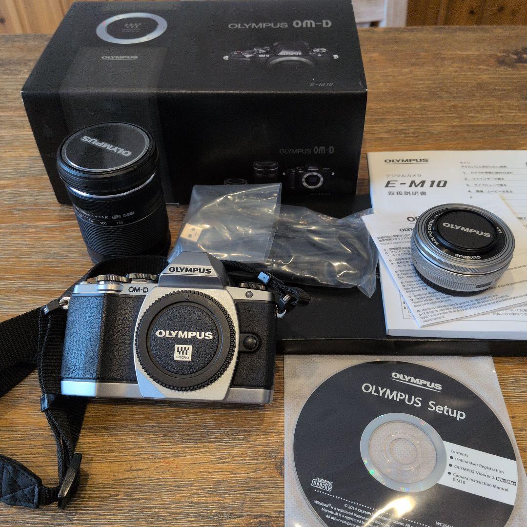 OLYMPUS OM-D E-M10 ミラーレス一眼セット Amazon | OLYMPUS ミラーレス一眼カメラ OM-D E-M10 MarkIV EZダブル