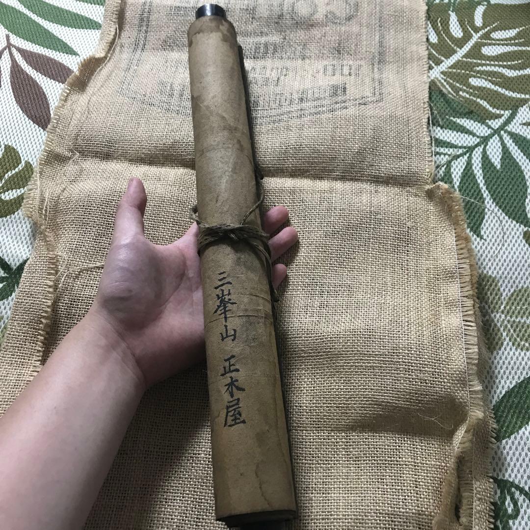 三峯神社 狼 掛軸 古書 ニホンオオカミ 修験道 山伏 信仰 - メルカリ