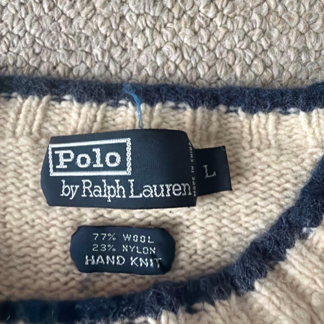 Polo by Ralph Lauren アメリカ国旗ニットセーター L - メルカリ