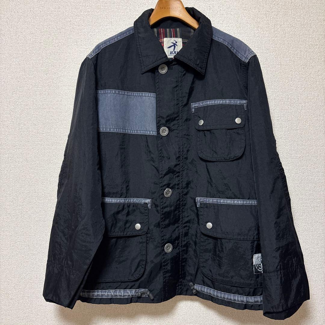 HAI SPORTING GEAR ナイロンパーカー ジャケット ISSEY MIYAKE】イッセイミヤケ“Archive” “HAI SPORTING GEAR” BLACK