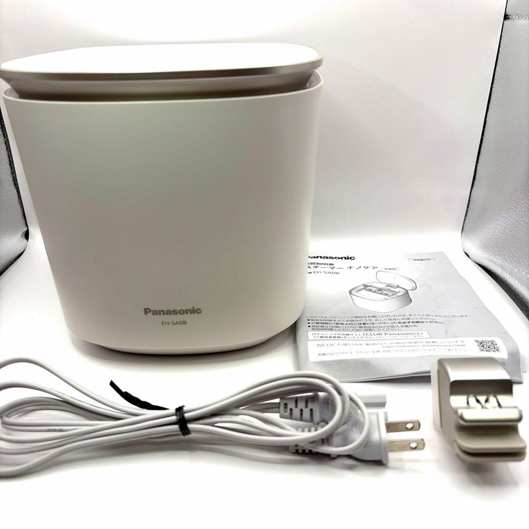 美品Panasonic EH-SA0B-N スチーマーナノケア　ゴールド調　箱付 Panasonic(パナソニック)スチーマー ナノケア EH-SA0B | 美容家電の