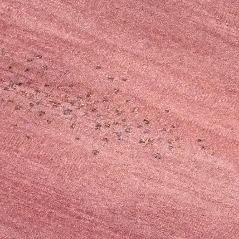 ゆりのはな 色無地着尺 寿光織 反物 着尺 ボカシ染め 金糸入り 正絹