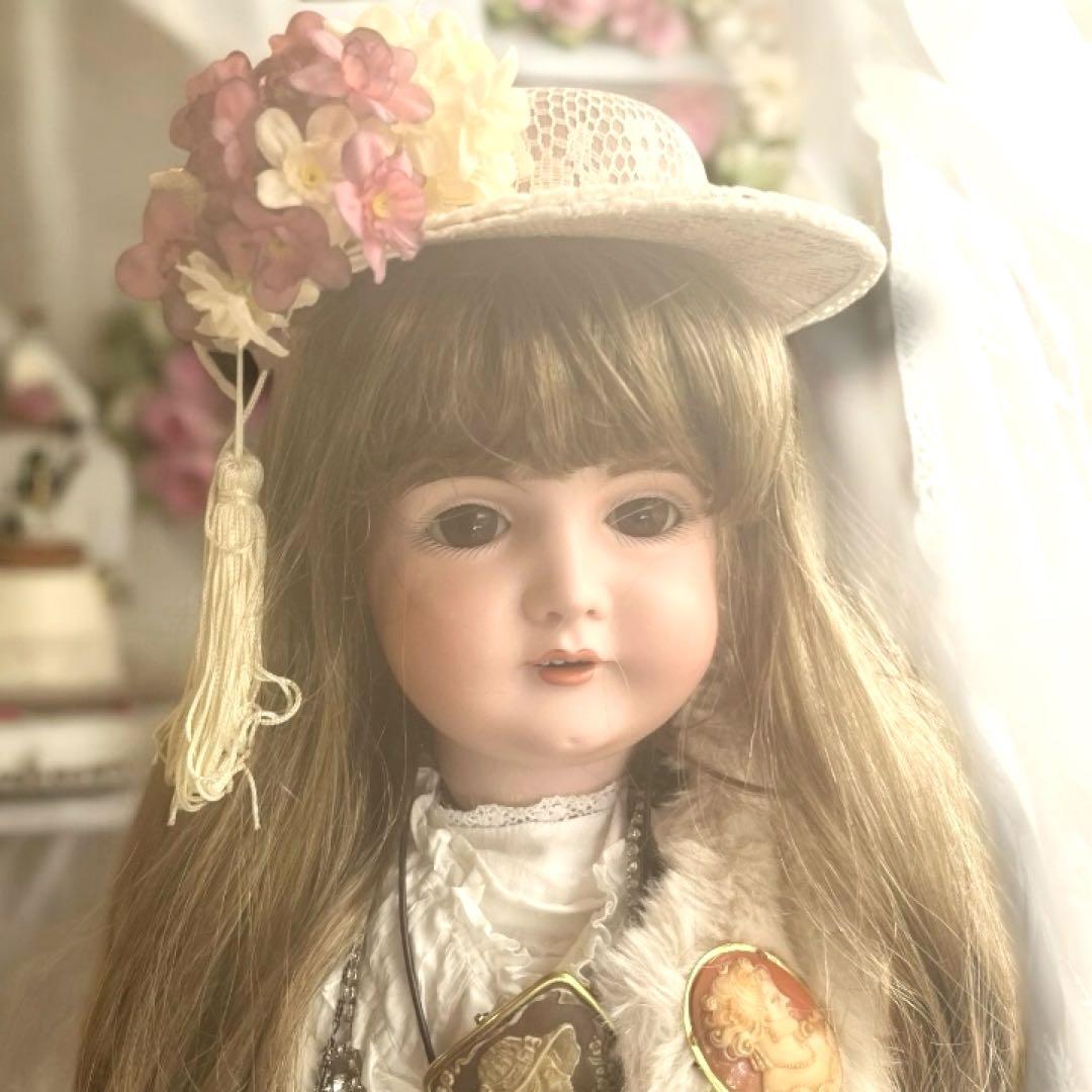 まるこ様専用 アンティーク ビスクドール ケストナー 164 シェルカメオ