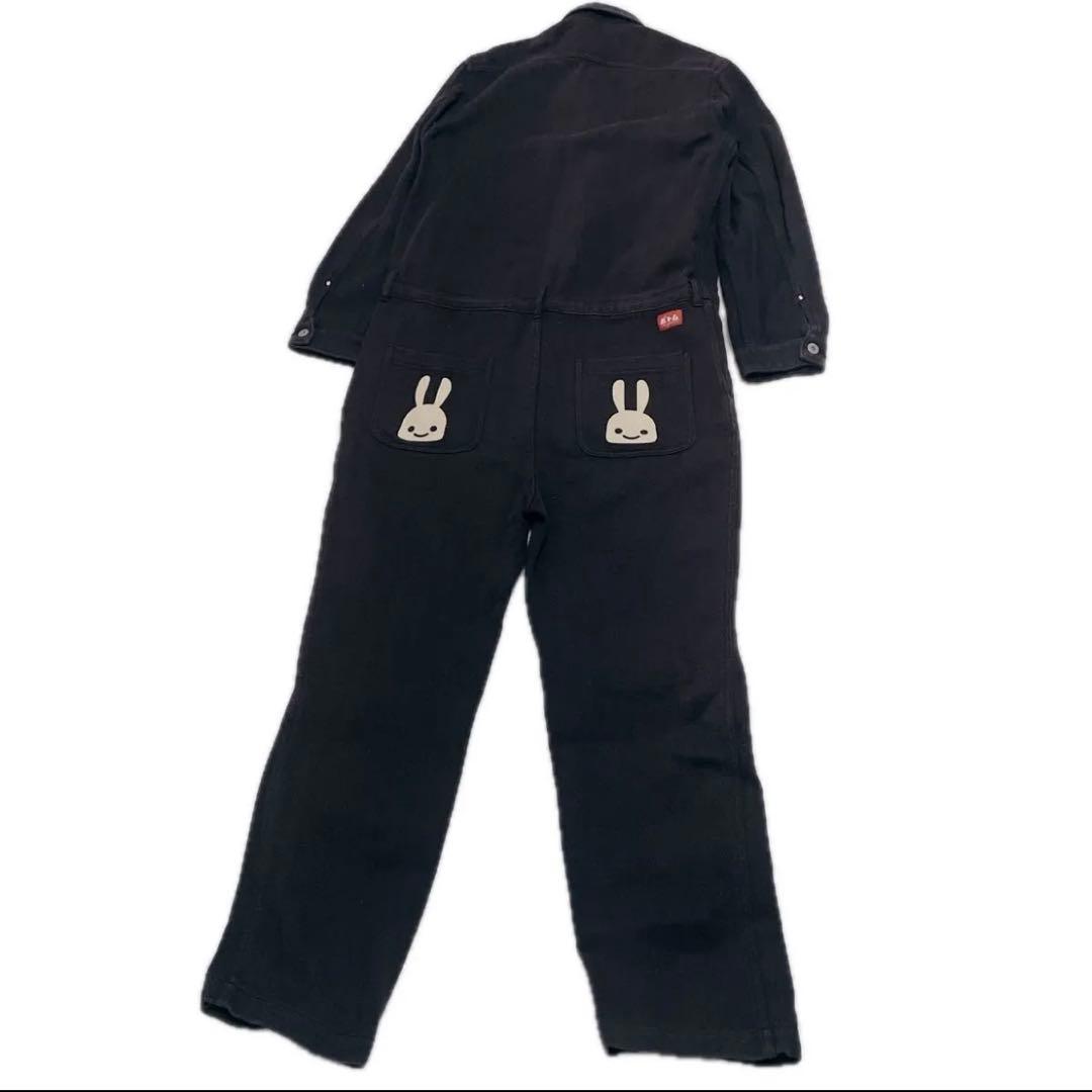 キューン CUNE オールインワン グレー うさぎ つなぎ 古着 ベリー