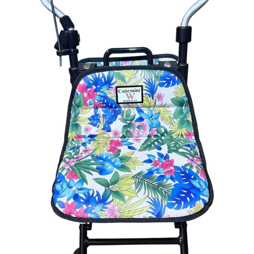 シルバーカー ウィズワン キュートミニW シルバーカー フローラル