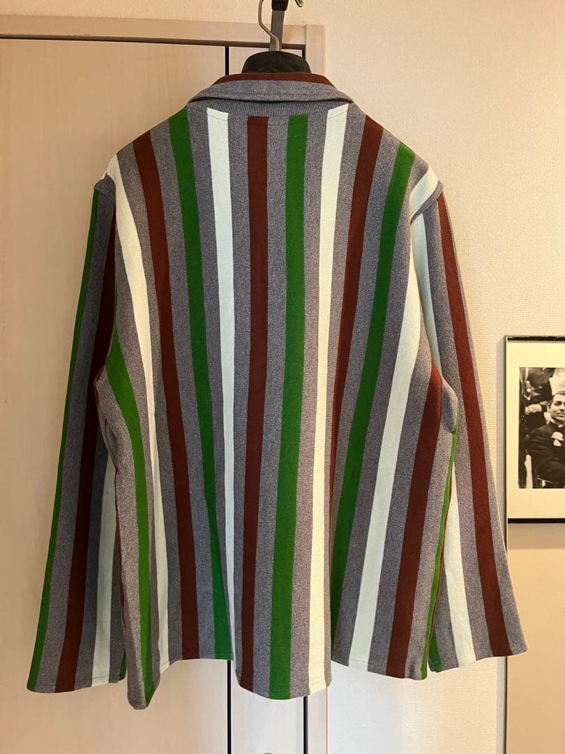 CABaN キャバン マルチストライプカーディガン 【49,】 M B