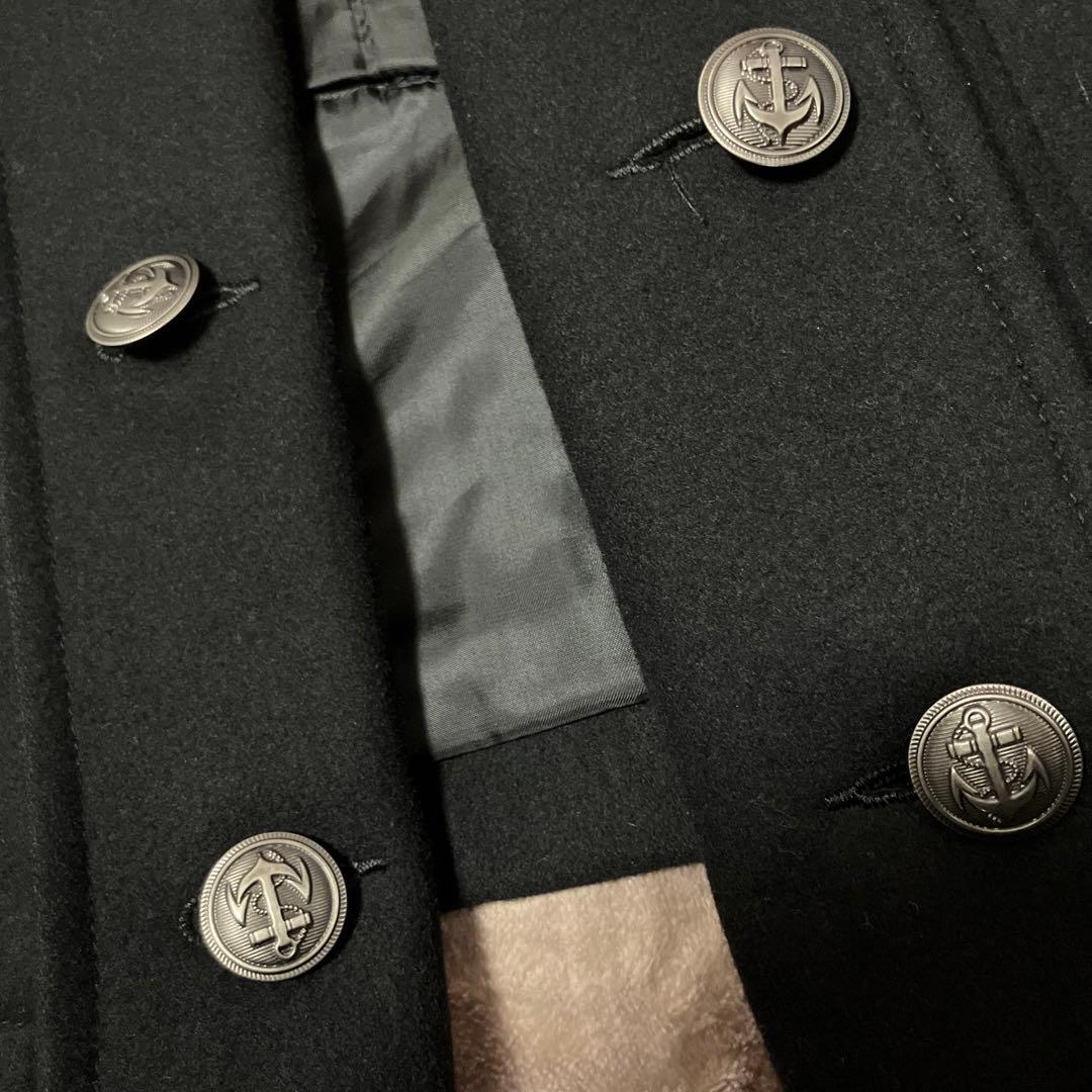 美品】PPFM ナポレオンジャケット ピーコート ウールコート Lサイズ