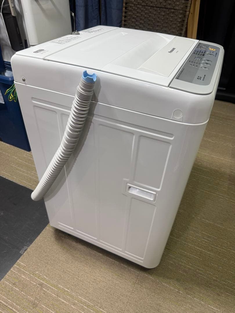 【美品】Panasonic 5.0Kg 全自動洗濯機　NA-F50B10