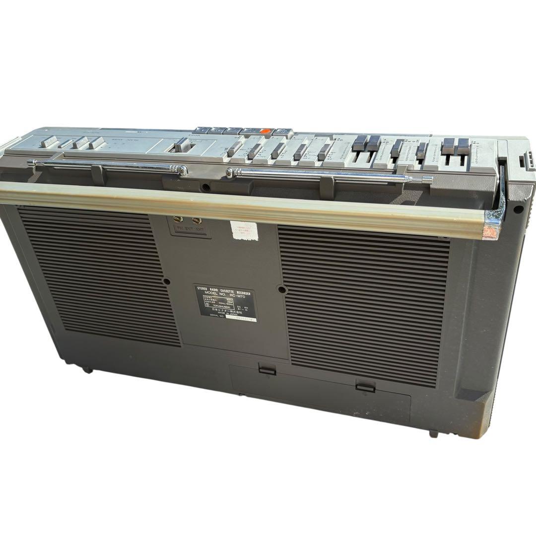 ビクター RC-M70 大型ラジカセ メタルテープ FM/AM ステレオ - メルカリ