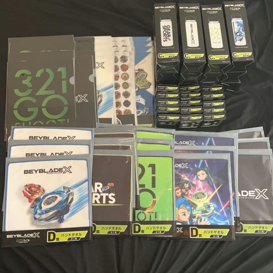 ベイブレードX DMMくじ 1ロット分 62点 一番くじ 全種フルコンプリート