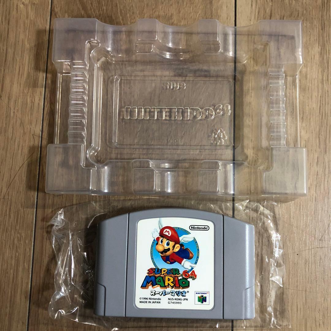 ニンテンドー64 ソフト スーパーマリオ64 箱・説明書付き - メルカリ