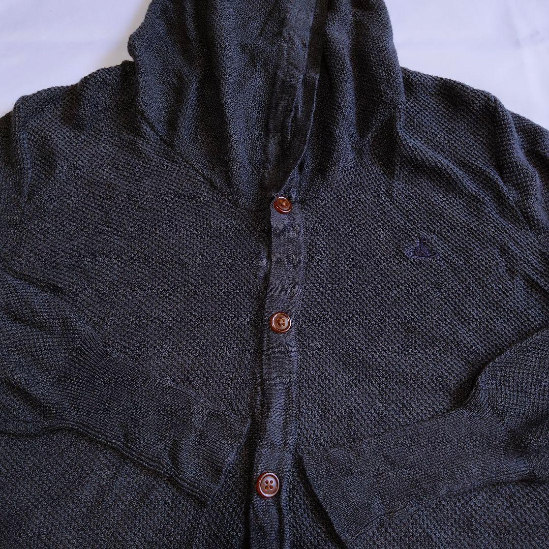 Vivienne Westwood フード付 変形 カーディガン