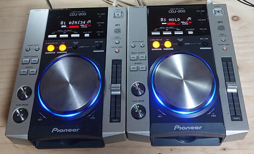整備・清掃済み】CDJ-200 2台セット パイオニア Pioneer 定番