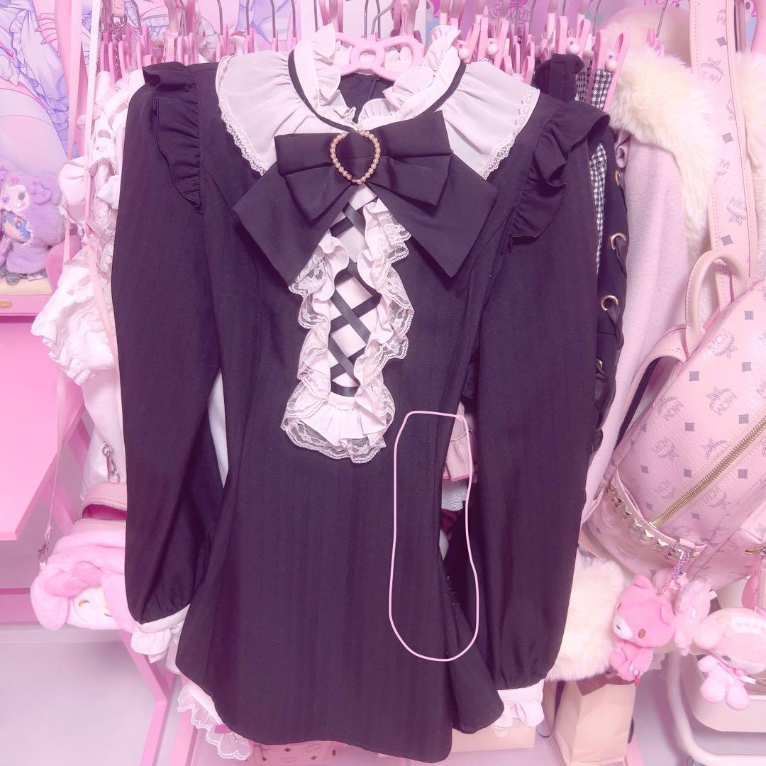 ♡Secret Honey シークレットハニー セットアップ 長袖 黒♡ - メルカリ