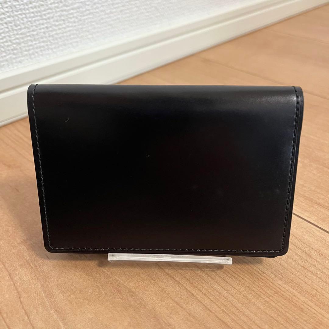 未使用品級】PORTER BILL CORDOVAN CARD CASE