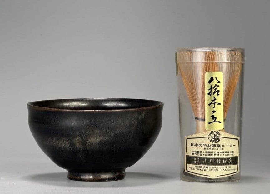 高麗～李朝時代 黒高麗 茶道具 黒釉茶碗 抹茶碗 朝鮮古陶磁 - メルカリ