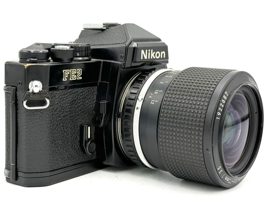 完動品】Nikon FE2 レンズセット フイルム一眼レフ 動作
