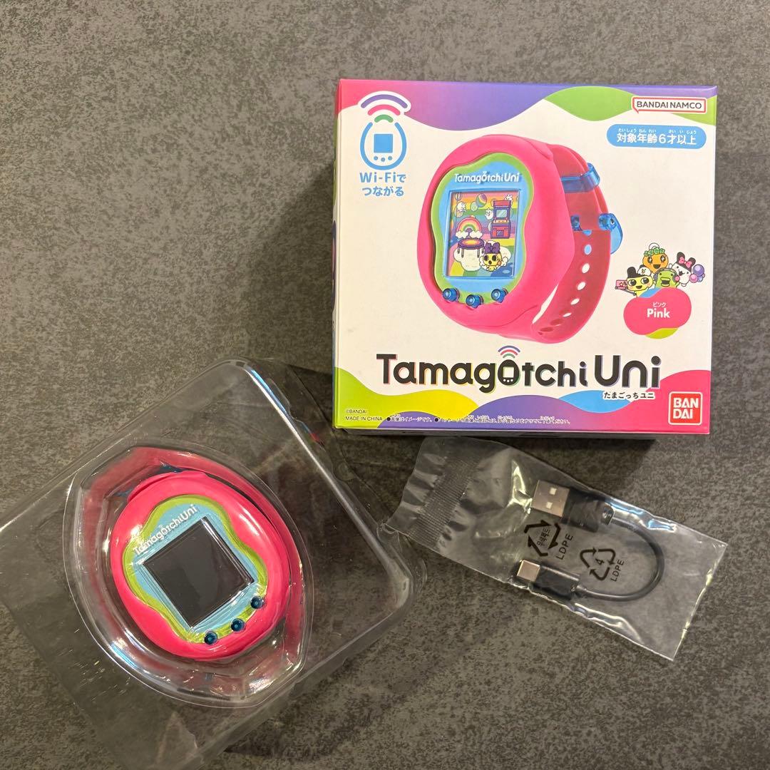 Tamagotchi Uni ピンク Sanrio characters DL済 BANDAI Tamagotchi Uni Sanrio characters – WAFUU JAPAN
