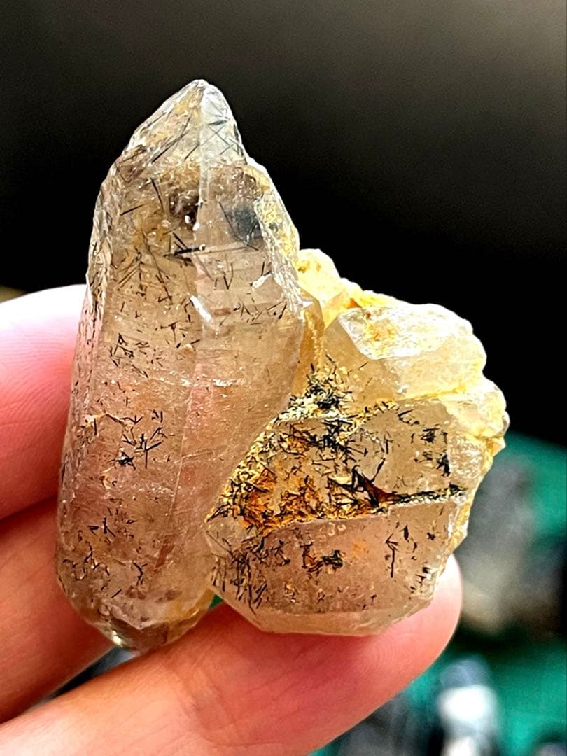 天然スモーキークォーツ・トルマリン 72 ＋21点セットプリゼント