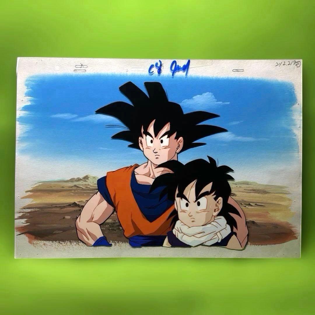 r*m様 ドラゴンボールZ 大判セル画 悟空と悟飯 - メルカリ