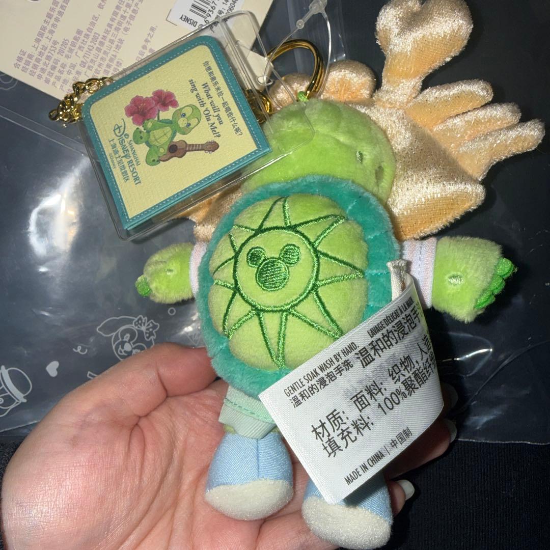 新品 オルメルマスコット キーホルダー 上海ディズニー 夏限定2025