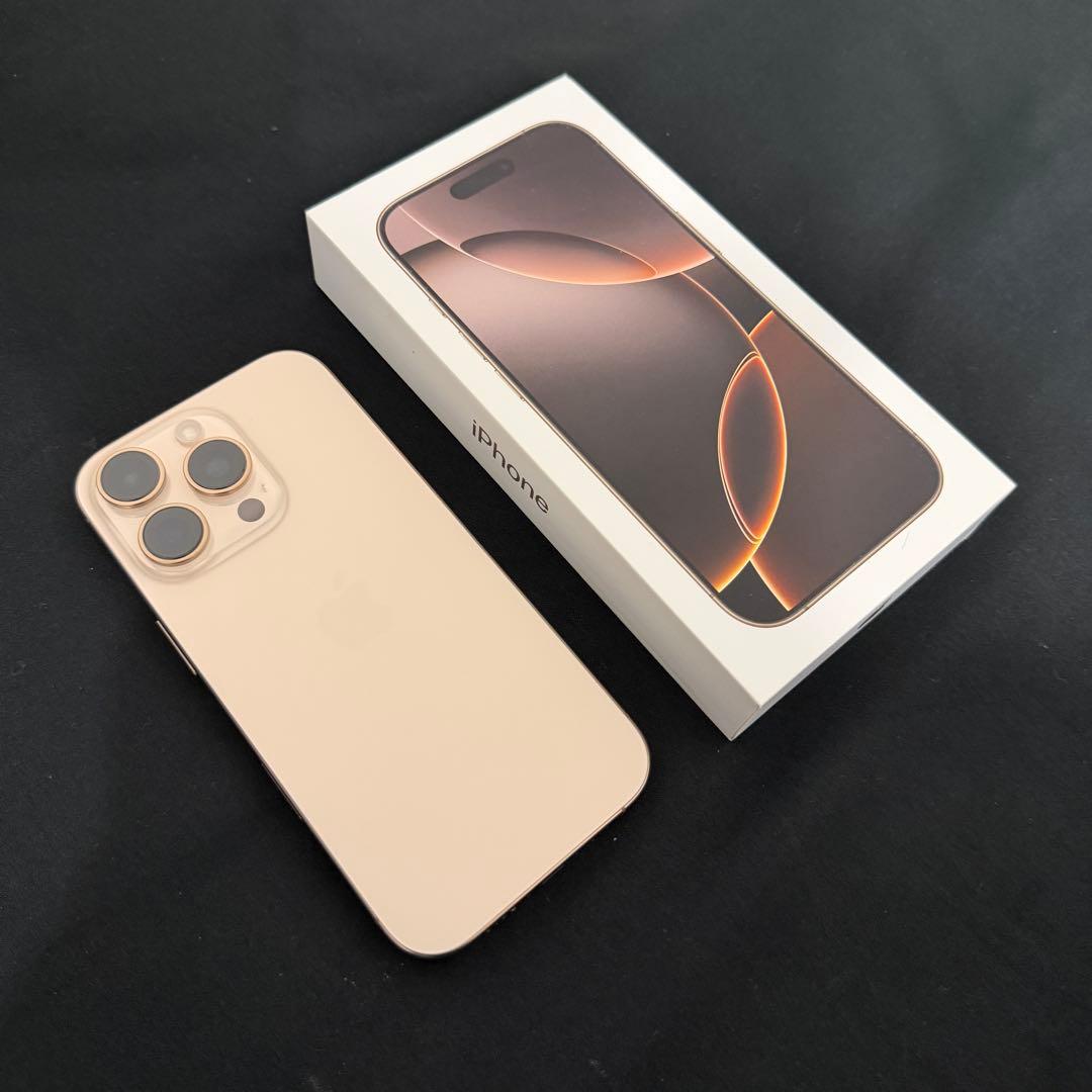 ぽち様専用 iPhone 16 Pro 256GB デザートチタニウム 美品 - メルカリ