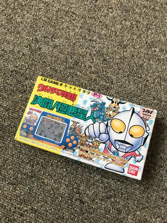 取説有 美品 ゲームウォッチ  ウルトラマン クラブ 決闘！極悪星人 1989年 取説有 美品 ゲームウォッチ ウルトラマン クラブ 決闘！極悪星人 1989年