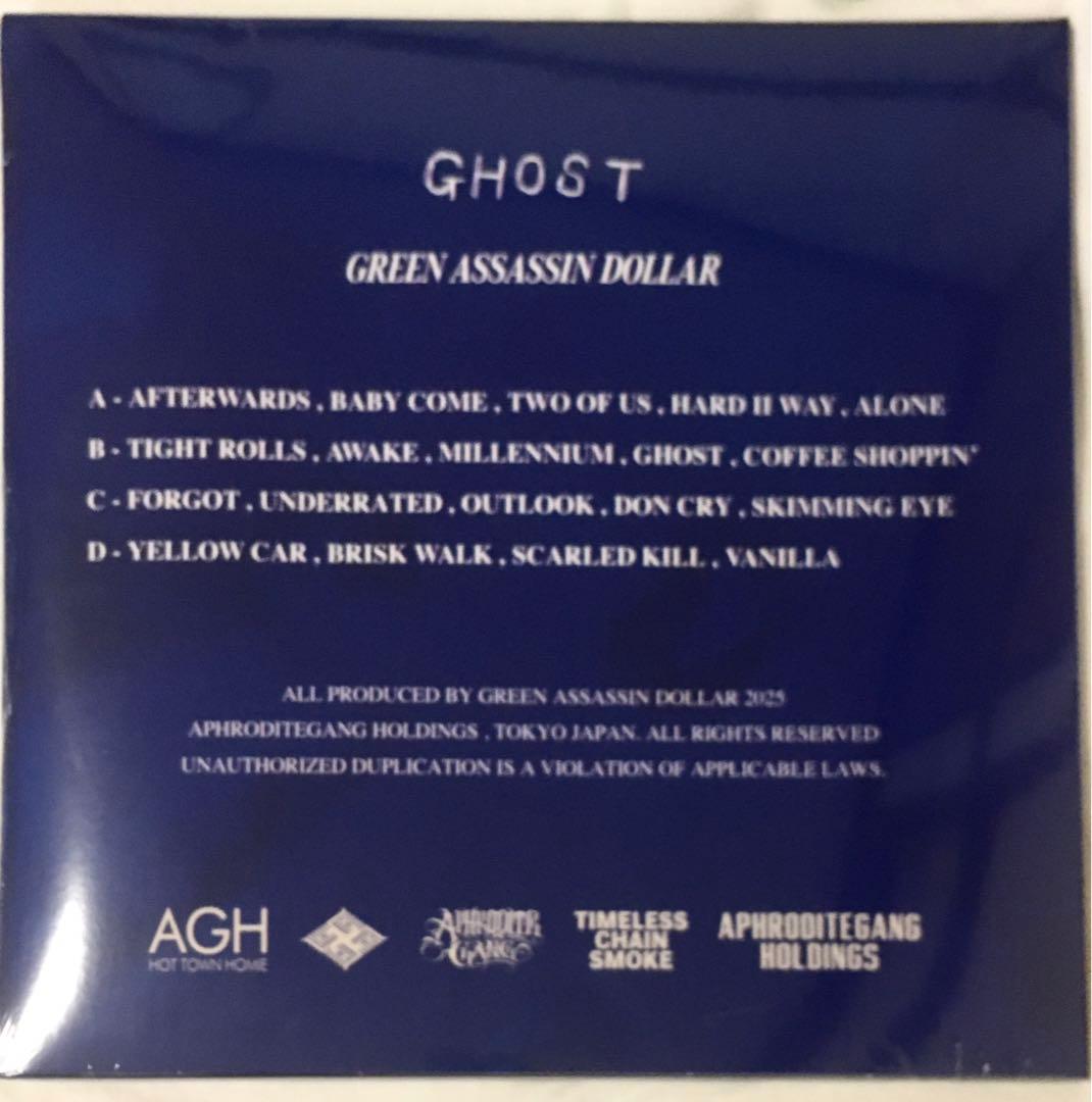 新品 GHOST -2LP- GREEN ASSASSIN DOLLAR