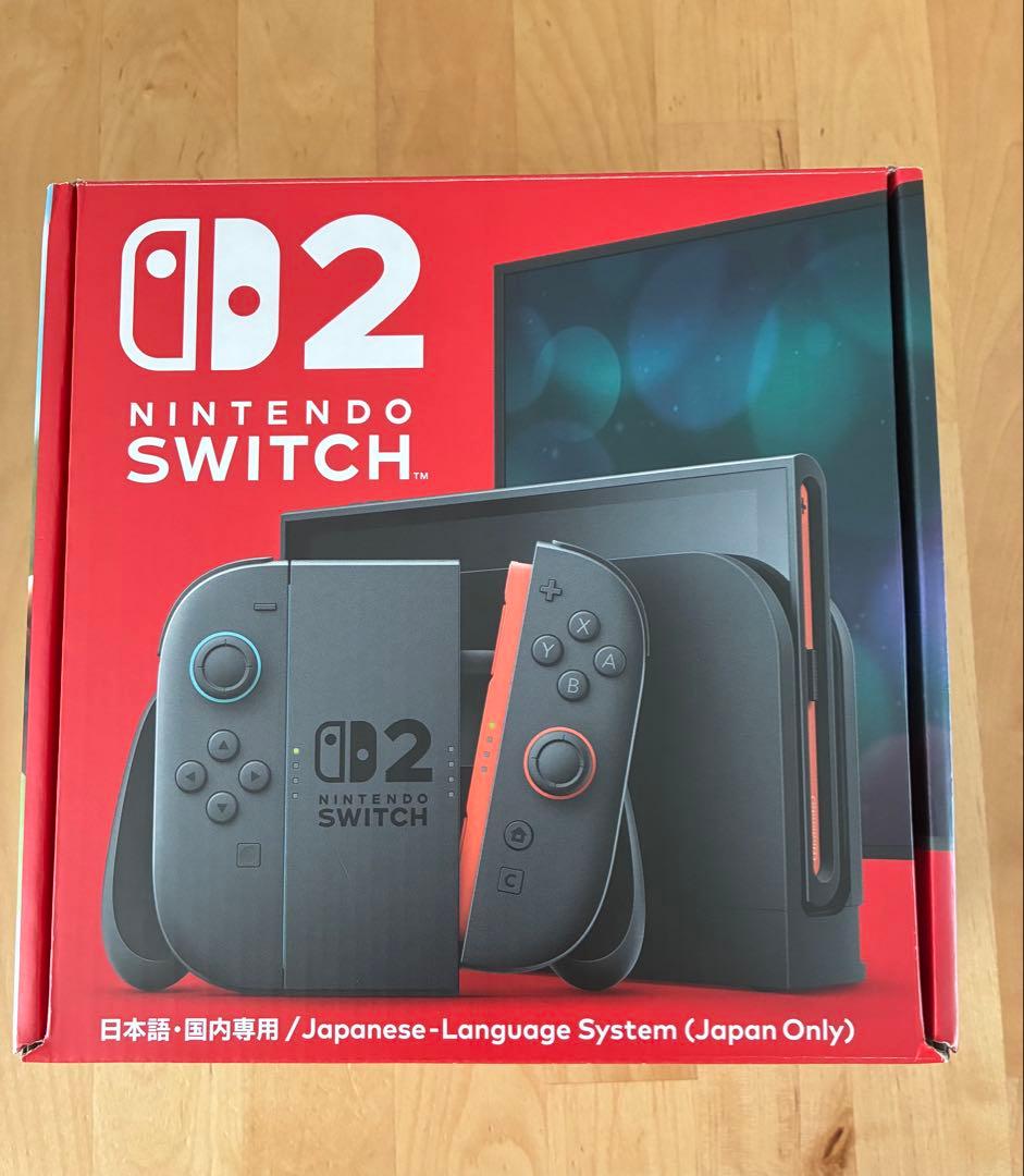 Nintendo Switch 2 日本語国内専用 本体　新品未開封品 新品未開封】 Nintendo Switch 2 日本語・国内専用 - メルカリ