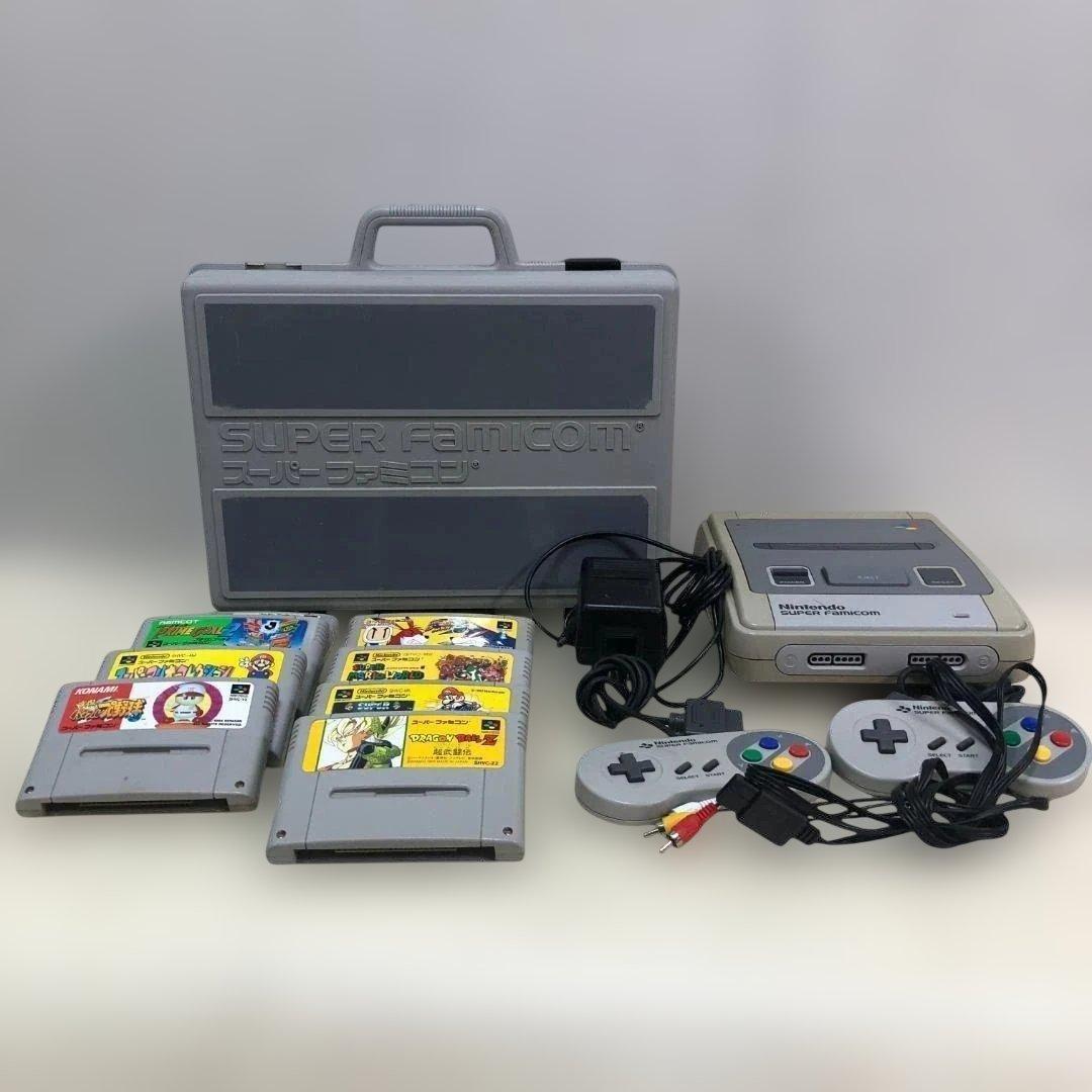 送料無料 スーパーファミコン 動作品 ソフト10本 収納ケース 251130
